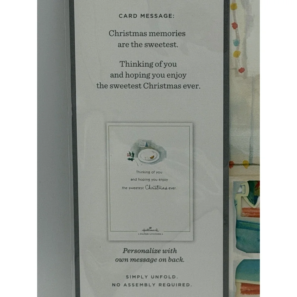 2 Hallmark Paper Wonder Pop-Up 